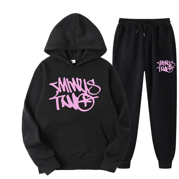 Minus Two Set Black Pink