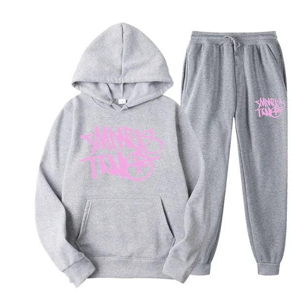 Minus Two Set Gray Pink