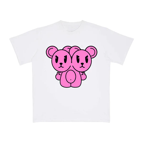 Minus Two Teddy T-shirt Pink