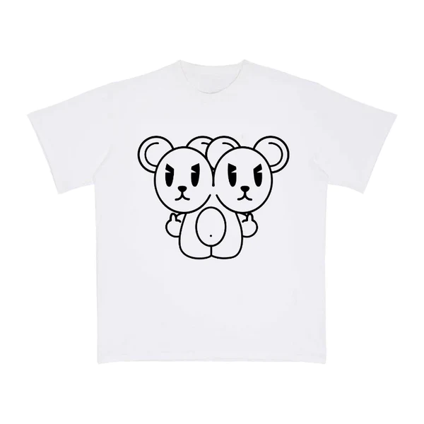 Minus Two Teddy T-shirt White